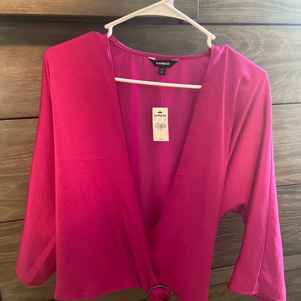 3/4 sleeve express blouse